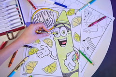 Pip-Squeaks Skinnies markers offer smooth lines for outlines
