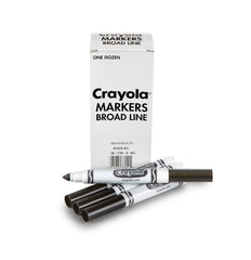 Crayola reusable tuck box with bulk markers for quick classroom stock