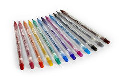 Assorted scented pencils by Crayola invite sensory crafting sessions.