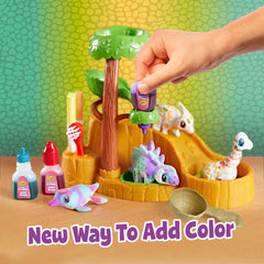 Washable inks enable quick cleanups after splashy play
