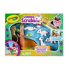 Crayola Scribble Scrubbie Dinosaur water slide environment for creative color play