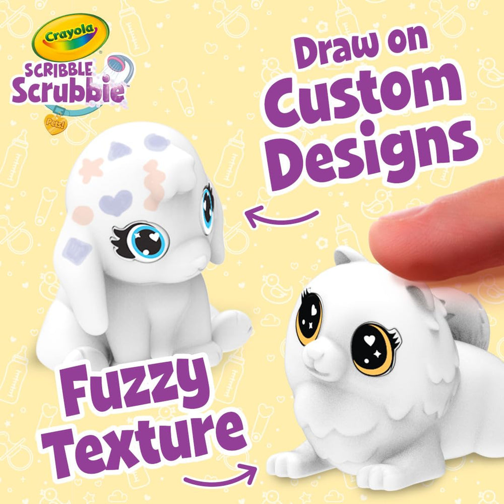 Crayola Scribble Scrubbie Pets 2-pack for mix-and-match outfits