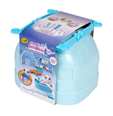 Crayola Scribble Scrubbie Arctic Fox color-change pet shown in cold state.