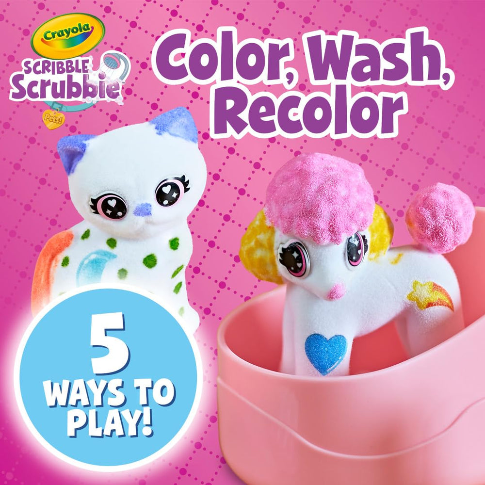 Crayola Scribble Scrubbie Super Salon large play space for color and wash