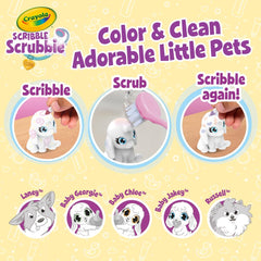 Crayola Scribble Scrubbie Washable Markers for colorful, easy cleanup