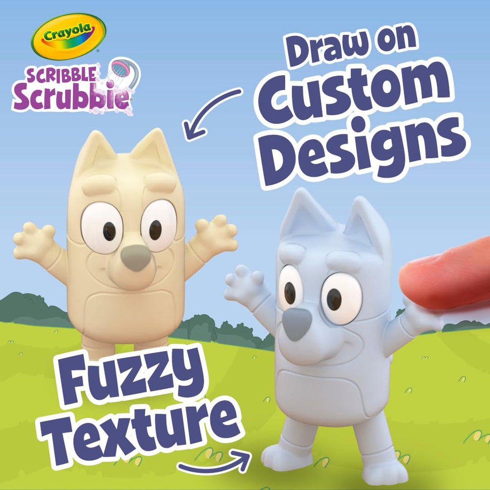 Crayola Scribble Scrubbies Bluey Bingo-character for personalized styling