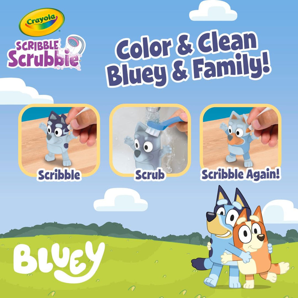 Compatible with other Scribble Scrubbies sets for expanded color fun.