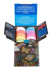 Crayola three-way color sidewalk chalk for versatile lines and shading