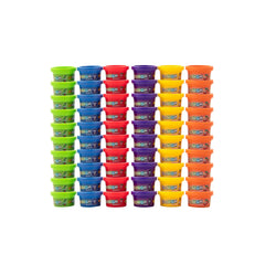 Crayola Silly Scents Dough classroom use with resealable tubs.