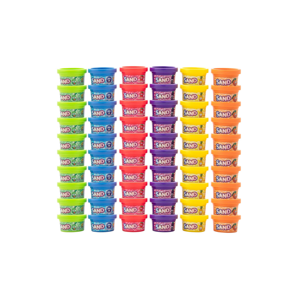 Crayola Silly Scents sand tub green-green-apple supporting fine motor skills through molding