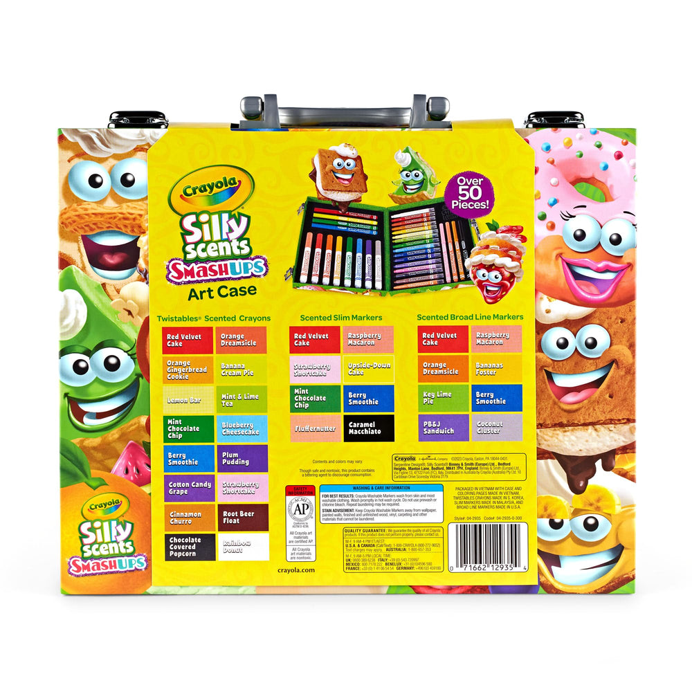 Crayola Silly Scents Smashups marker pairings add scent fun