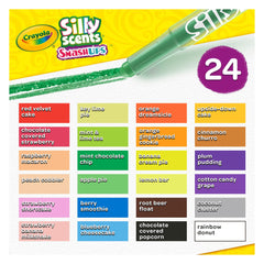 Crayola Silly Scents are washable from skin and clothing.