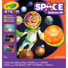 Crayola Solar System planet hemispheres ready for painting and display