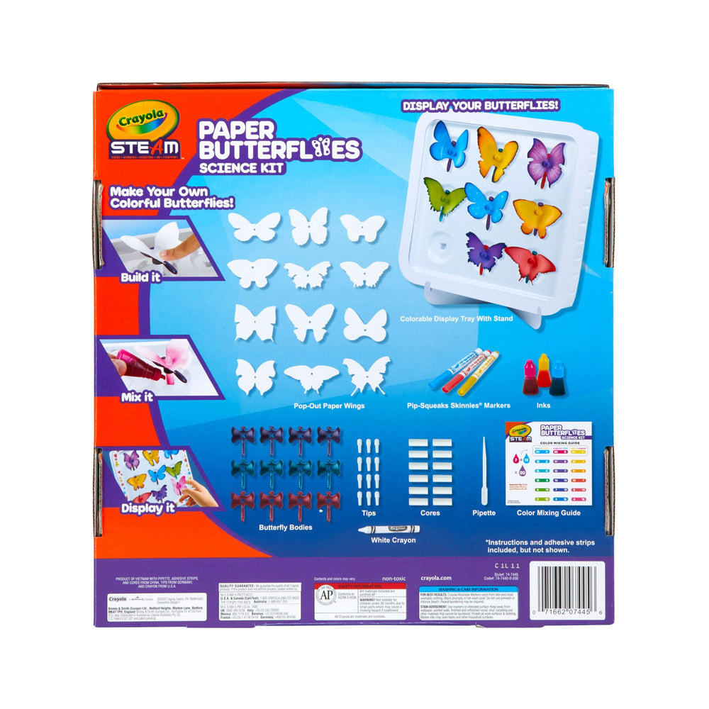 Crayola STEAM kit promotes hands on learning and creative exploration