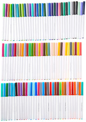 Vibrant colors wash away easily with water for quick cleanup.