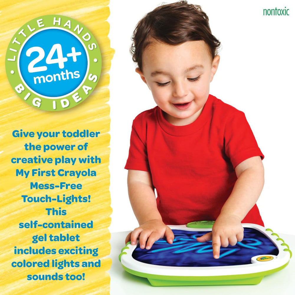Crayola Toddler sensory toy with textures and colors for tactile play