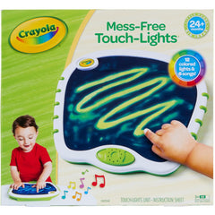 Crayola Toddler Touch Lights 12 colors brighten scribbles during early art exploration