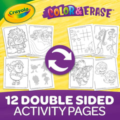 Crayola Trolls character pages feature favorite Trolls for art.