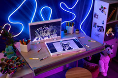 Crayola Ultimate Light Board gift-ready packaging makes a delightful present for budding artists.