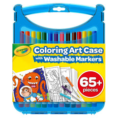 Crayola washable markers clean easily from skin and clothing.