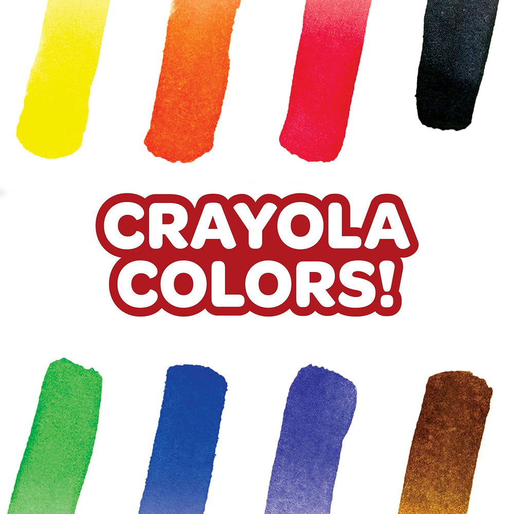 Crayola watercolors safe and non-toxic for kids during painting.