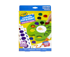 Crayola Watercolor Pop & Paint Palette gift for kids age 4 and up.