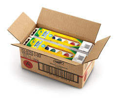 Crayola 12-pack watercolors with brush ideal for classroom crafts.
