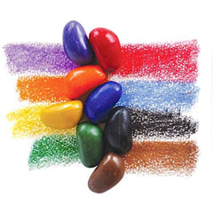 Crayon Rocks tripod-grip design aids precise finger control.