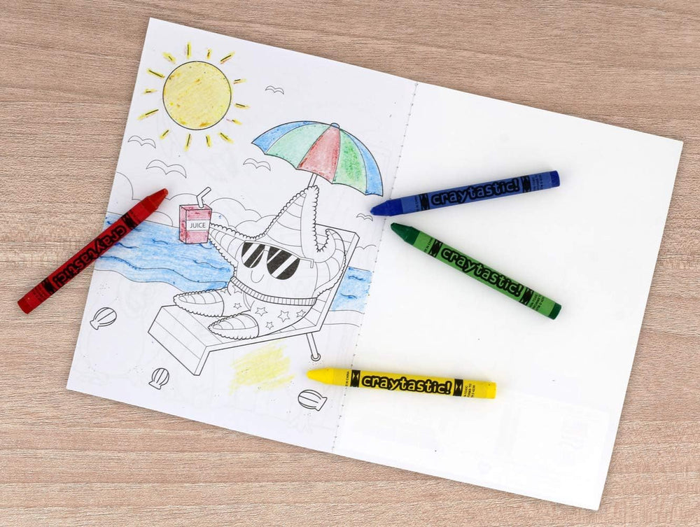Colorful Craytastic crayons ideal for restaurants and classrooms