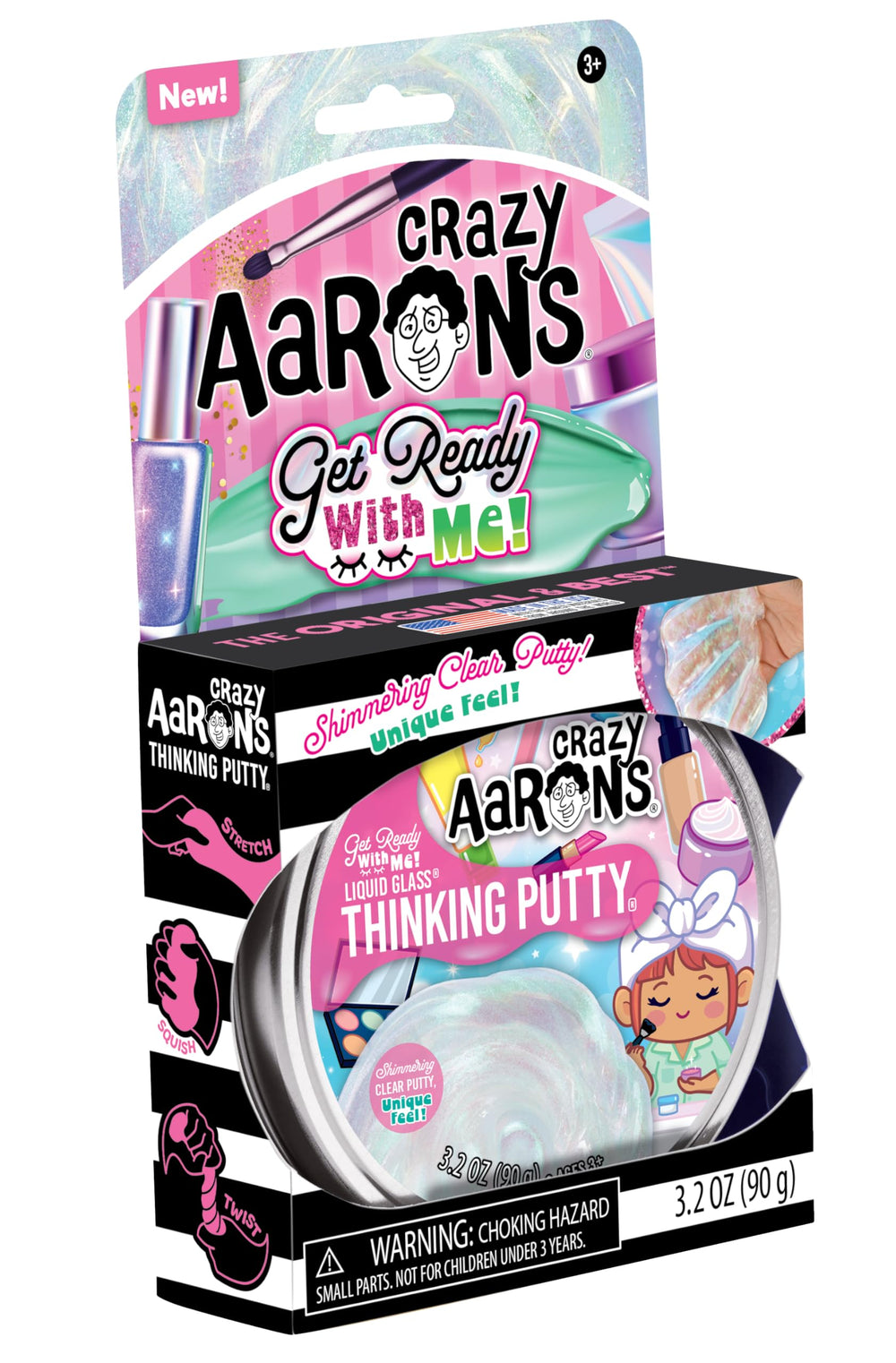 Crazy Aaron's Get Ready with Me Thinking Putty never dries out for repeated fun
