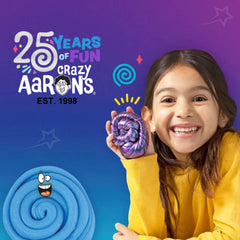Crazy Aaron's non-sticky putty supports mess-free creative sessions.