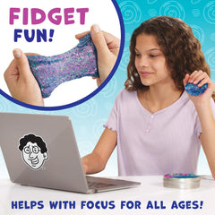 Crazy Aaron's Mermaid Tale Thinking Putty in-hand stretch and sculpting for focus and fun