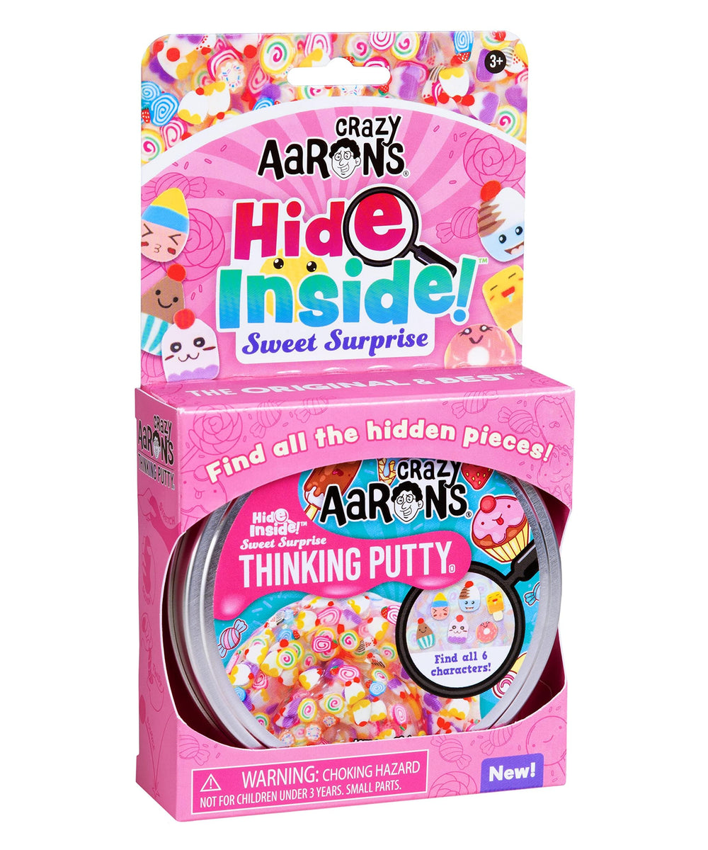 Genuine Crazy Aaron's 90 g pack supports multiple play sessions.
