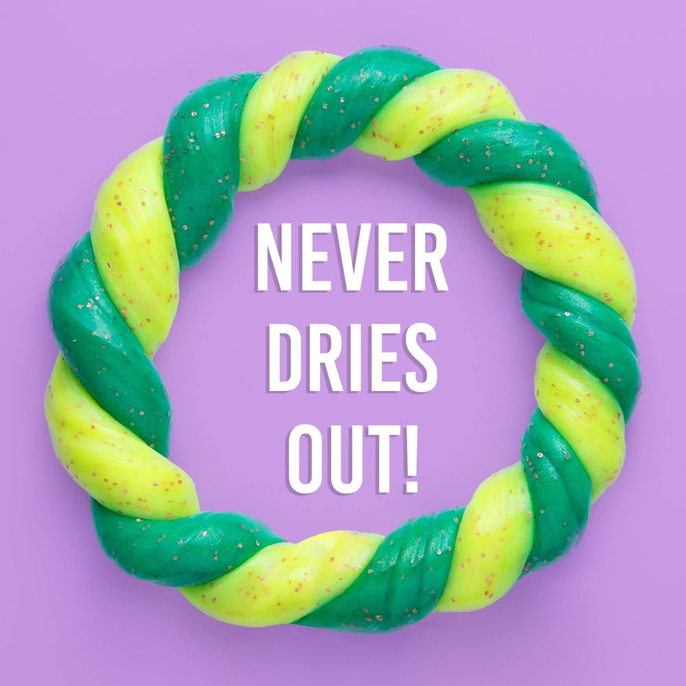 Stretch, bounce, and sculpt Crazy Aaron's Thinking Putty