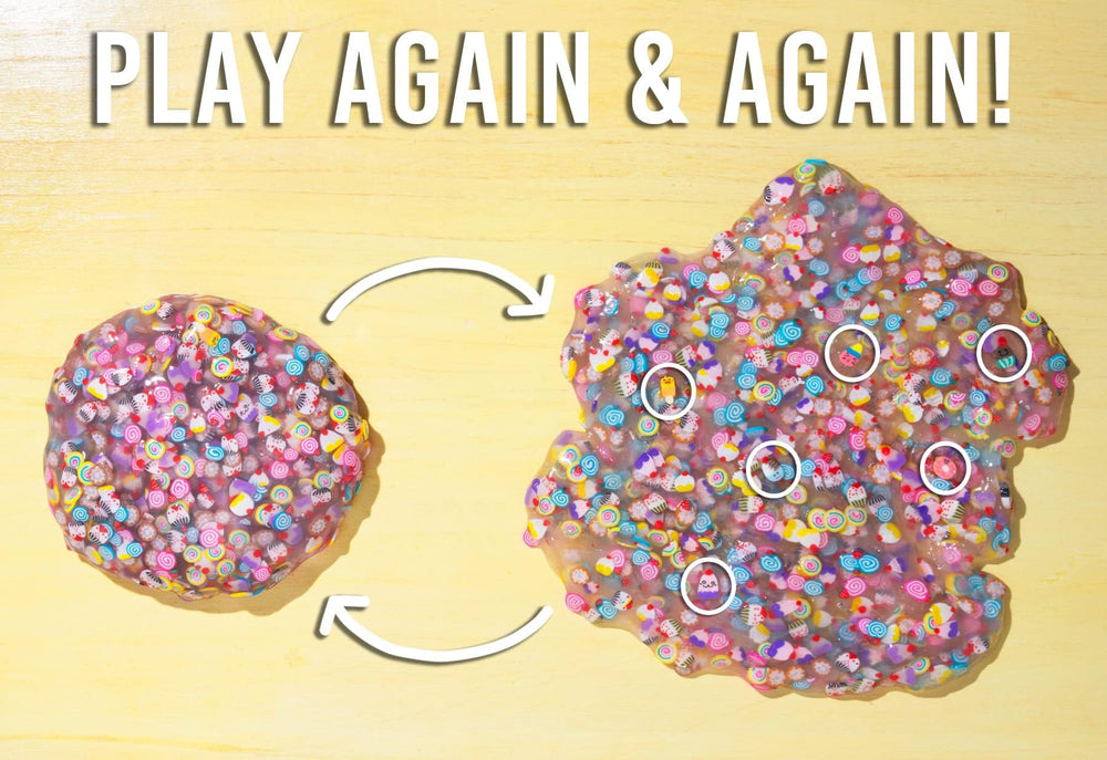 This non-drying sensory putty offers long-lasting tactile fun.