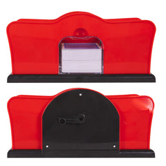 Crazy Games red manual card shuffler ideal for poker nights