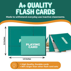 CreateFun adult cognitive therapy with action verbs flash cards in use.