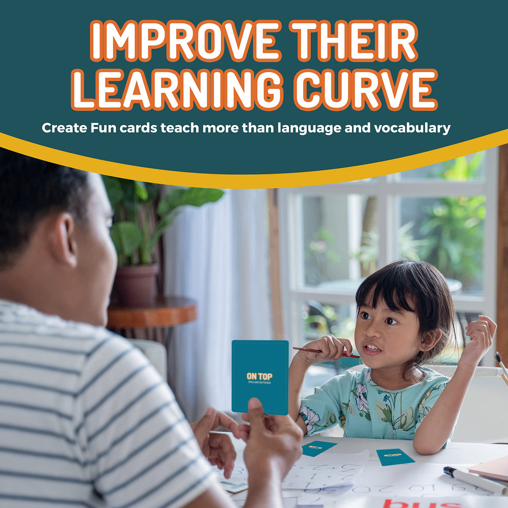 CreateFun cognitive skills flashcards, showcasing memory recall and reasoning practice