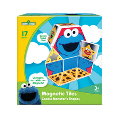 CreateOn Cookie Monster hexagon tile for hands-on geometry exploration.