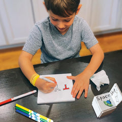 CreateOn Crayola Doodle Magnetic Tiles rocket pieces inspire playful exploration.