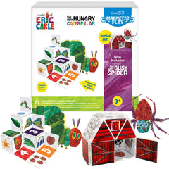 CreateOn Eric Carle Very Hungry Caterpillar tiles cover in bright colors for imaginative play.