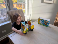 CreateOn Sesame Street magnetic tiles for at-home STEM exploration