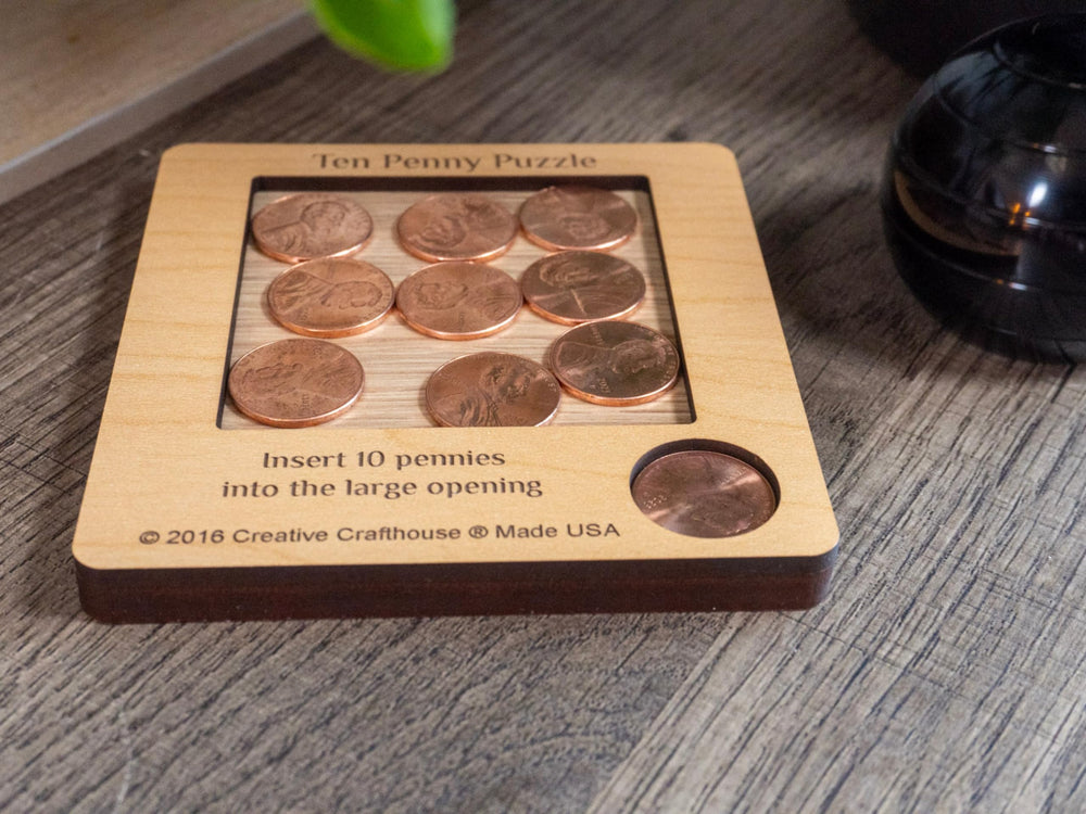 Creative Crafthouse compact puzzle box is purse-friendly and portable.