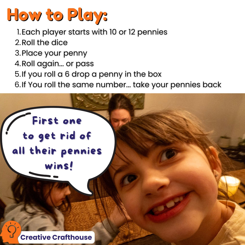 Family game night with Penny Drop Travel Edition on a table