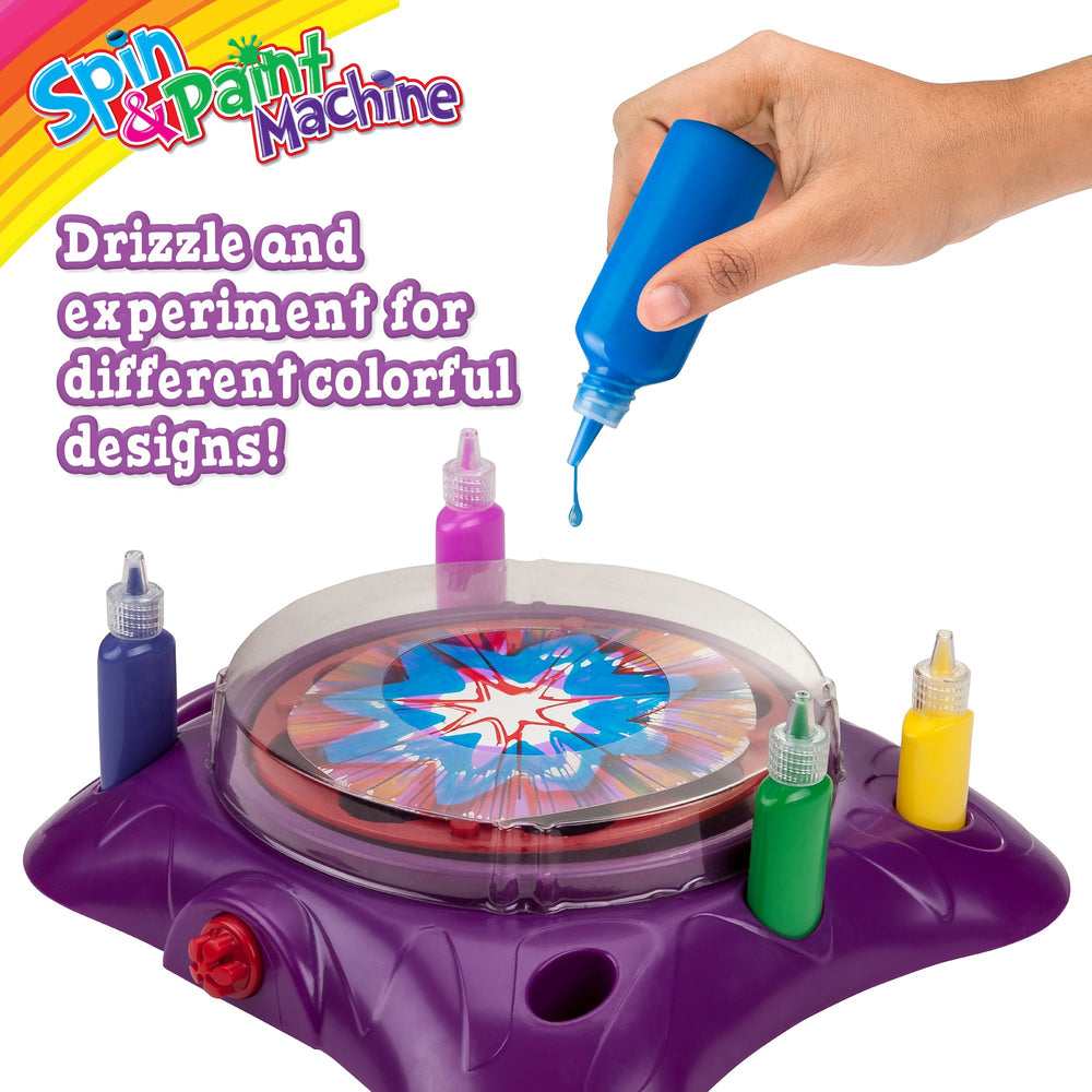 Creative Kids Splatter Guard reduces mess while creating unique art.