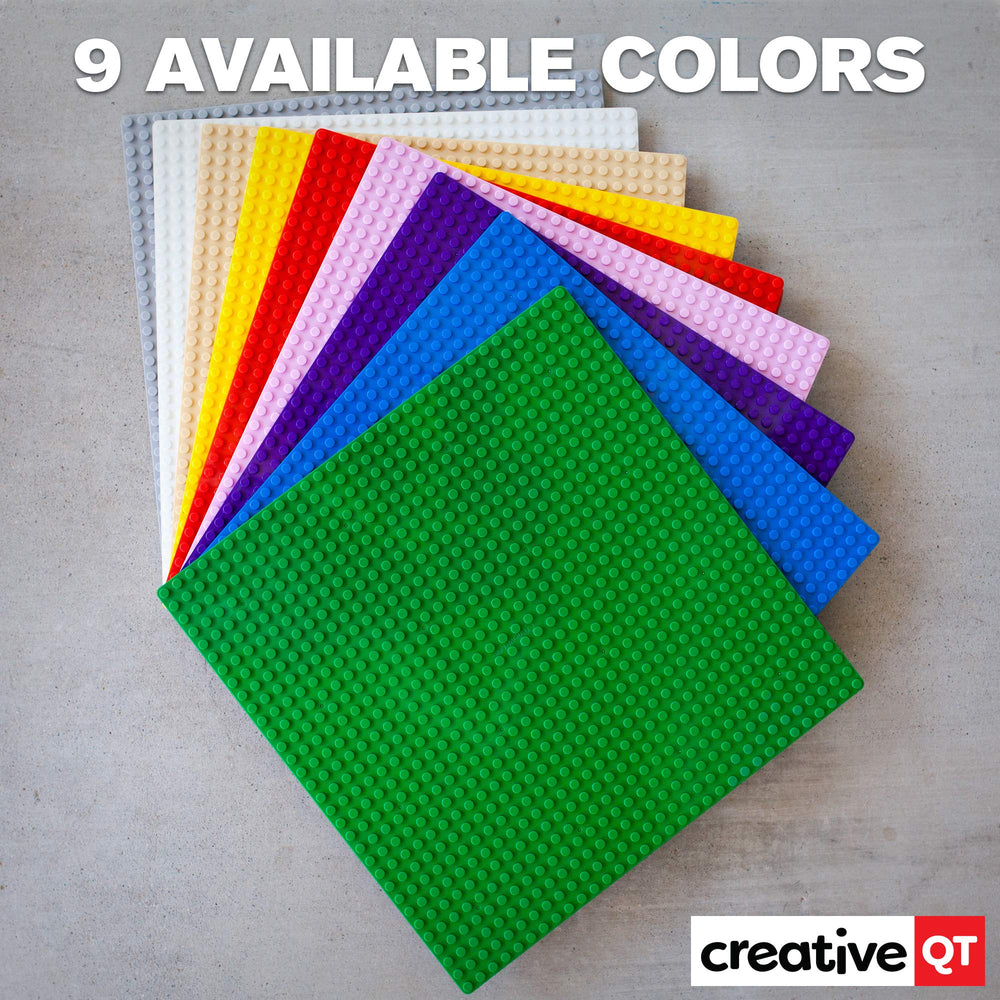 Creative QT buildable city baseplates blue pack for scalable play setups.