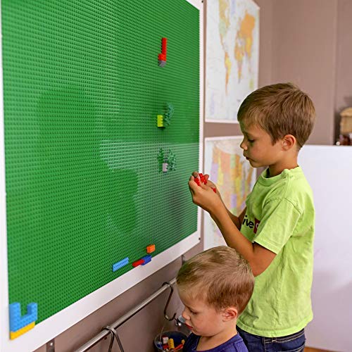 Creative QT Play-Up bricks enable versatile toddler building play.