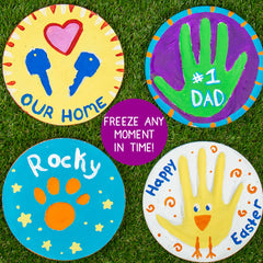 Creative Roots paint pots offer vibrant colors to personalize a cherished keepsake