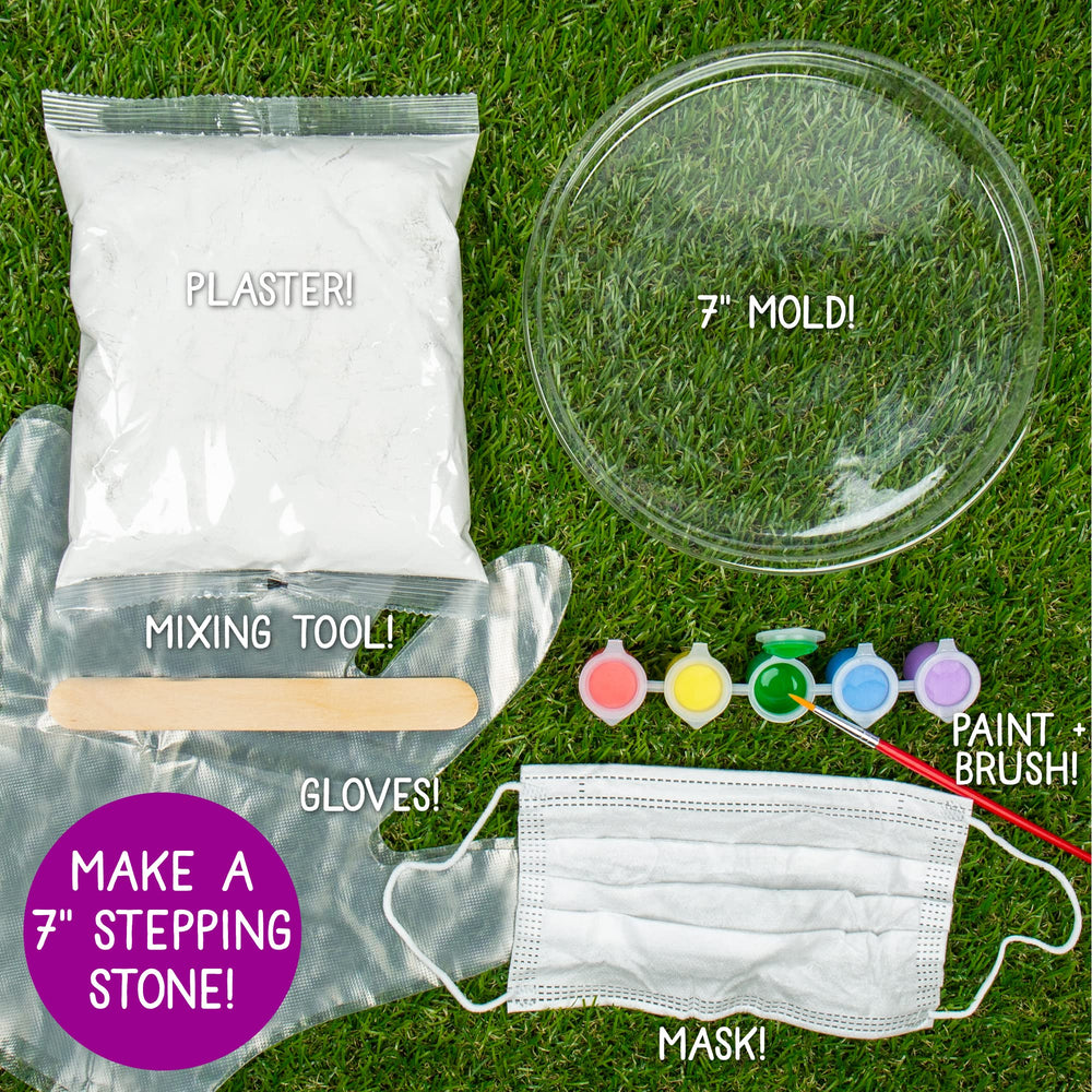Creative Roots stone mold 7x7 supports easy imprint of little hands for memories