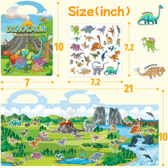 CreativTrees washable jelly stickers easy to clean after play